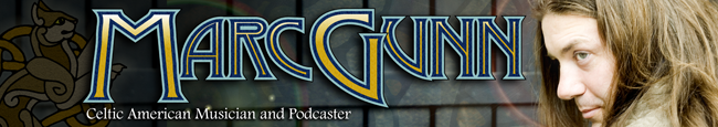 Marc Gunn - Celtic American Music, Celtic Podcaster, and Cat Lover
