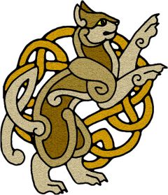 Marc Gunn's Celtic Cat Logo