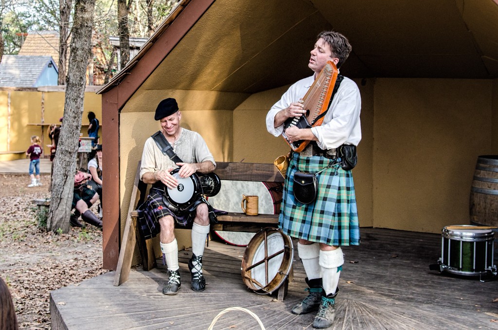 Marc Gunn and Randy Wothke at Sherwood Forest Faire