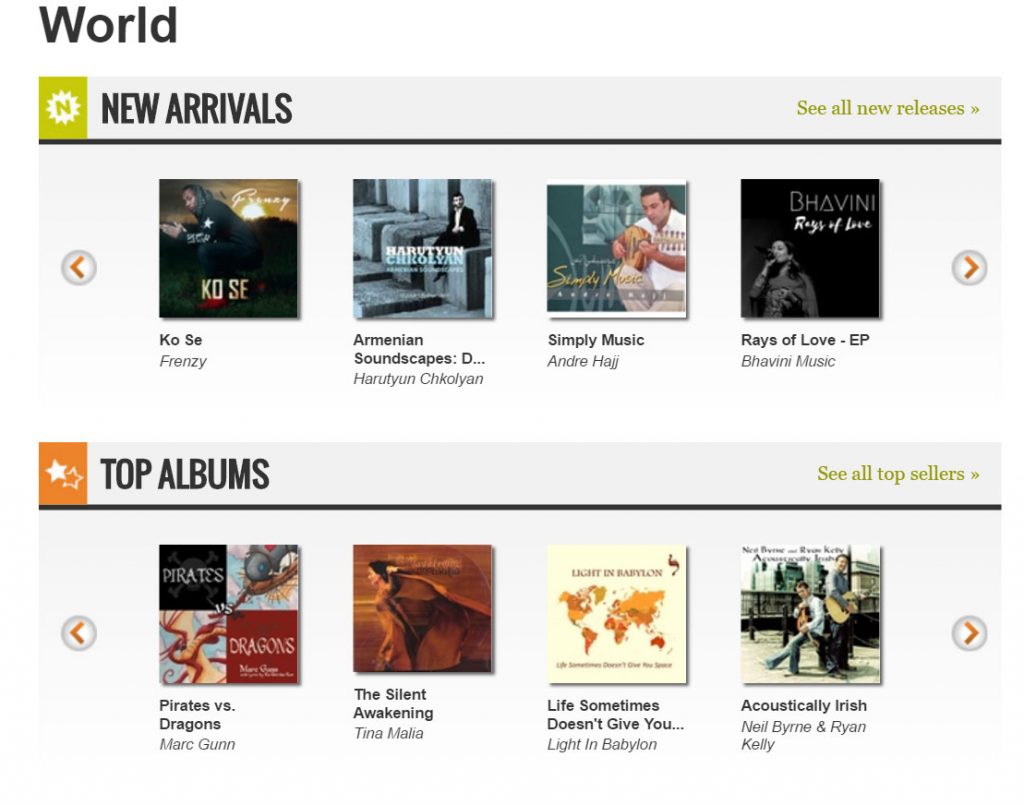 Pirates vs. Dragons was also the #1 World Music Album on CD Baby Today!