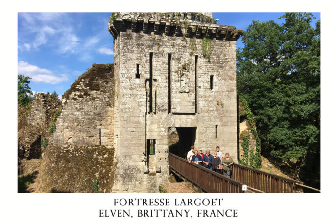 Postcard: Fortresse Largoet + 2022 Podcast Planning & Strategies
